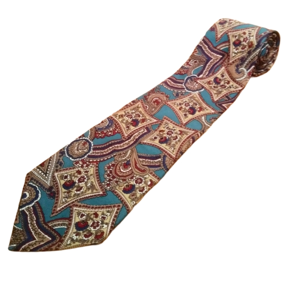 Vintage 100% Silk Guy Laroche Paris Neck Tie